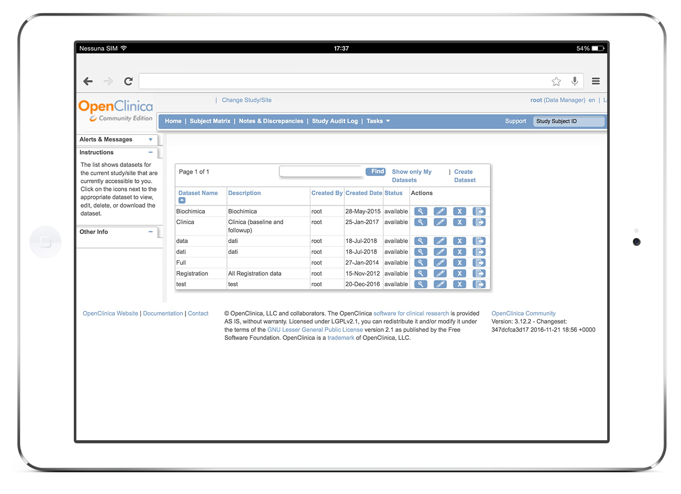 OpenClinica | DataRiver